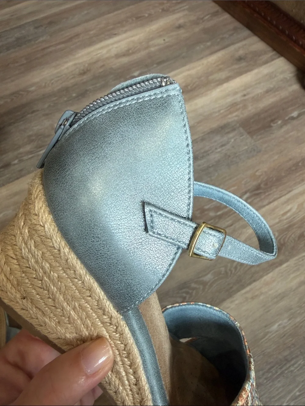 EUC EASY STREET PASTEL MULTI COAST WEDGE 6.5
